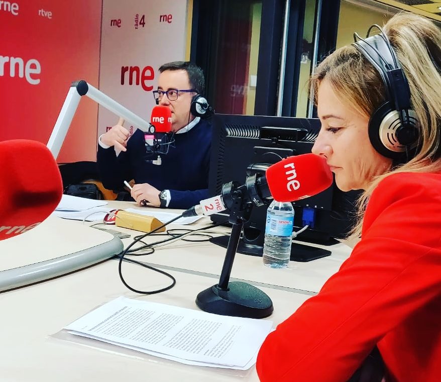 Aparición Sandra Burgos RNE RTVE
